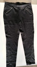 Jessica Hose Damen Gr. 42 Schwarz 