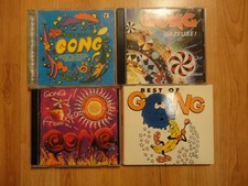 4 CDs  Gong - Best of, Gazeuse, From Here to Eternity,
