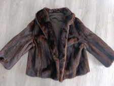 Echtpelz Vintage Pelz Jacke