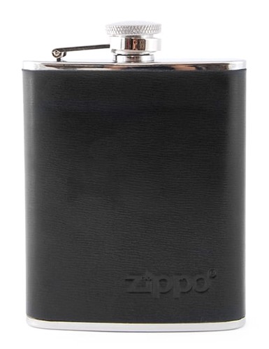 Zippo flachmann edelstahl mit - flachmann,