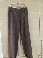 More & More Woll-Hose * braun gestreift * Gr. 40 * 58% Wolle