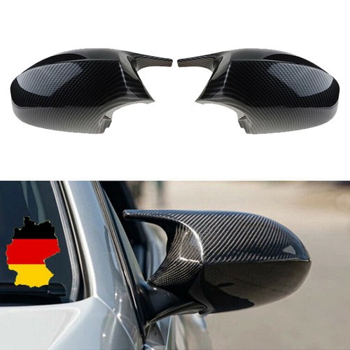 Carbon stil spiegelkappen - 2x, carbon-stil