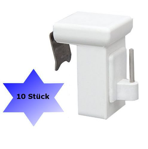 10x fensterhaken dekohaken - 10x,