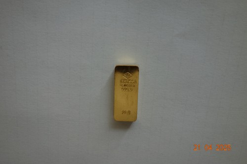 Degussa goldbarren g - degussa-goldbarren, 20