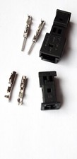 MQS Stecker / Buchsen Gehäuse Set 2 Polig & Kontakte Pin's connector terminal