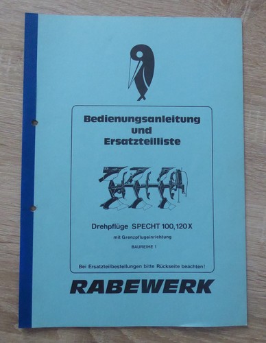 Rabe pflug specht - specht, 120x