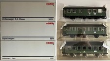 Märklin Spur 1  3x 5809 5811 58092  Umbauwagen Personenwagen  1:32 OVP