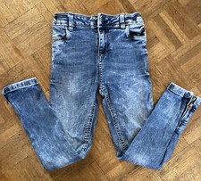 Jeans Mädchen Skinny Fit Blau