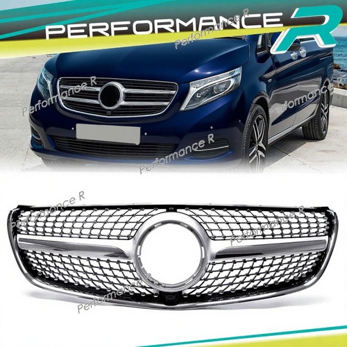 Diamant kühlergrill chrom - diamant,