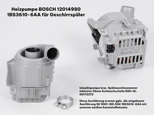 Bosch Heizpumpe 12014980