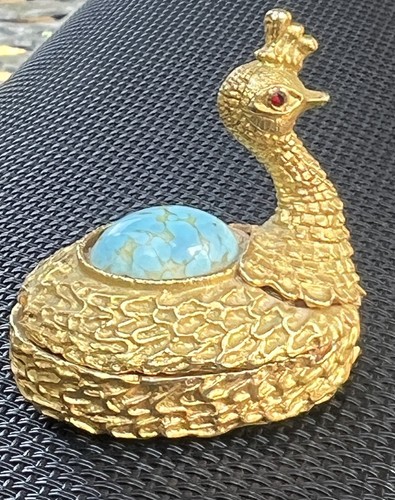 Vintage pfau vogel pille - vintage,
