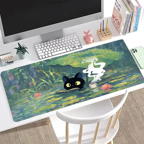 Süße katze mauspad großes - katze,