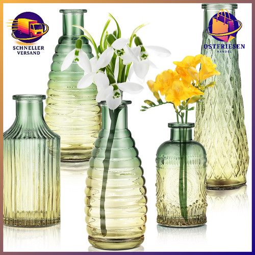 Vase set bunt vintage - set,