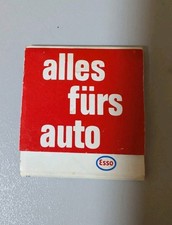 Vintage Esso Streichholz