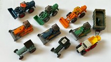 Wiking Konvolut 10 Modelle 1980er Jahre Baumaschinen Landwirtschaft