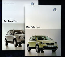 VW Polo 9N Prospekt, 5.2004,   der Polo Fun   mit Preisliste