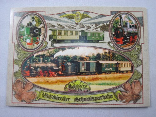 Eisenbahn postkarte no76 - postkarte,