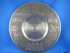 Vintage Zinn Teller /