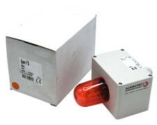 AE&T WBR Blitzleuchte Red 230V Leuchte Signalleuchte Blitzlampe Warnblitzleuchte