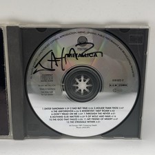 JAMES HETFIELD AUTOGRAPH auf