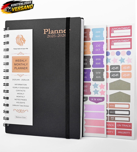 Taschenkalender monate - a5, 18