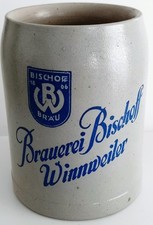 Bierkrug  Brauerei Bischoff