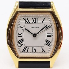 NEUWERTIG Cartier Reiseuhr