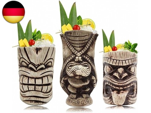 Tiki tassen set - tiki, –