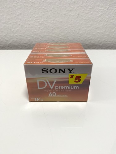 Sony minidv min premium - 5x, 60