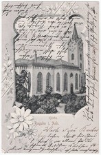 alte Passepartout-Ak Raguhn