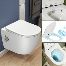 Spülrandloses Dusch WC inkl