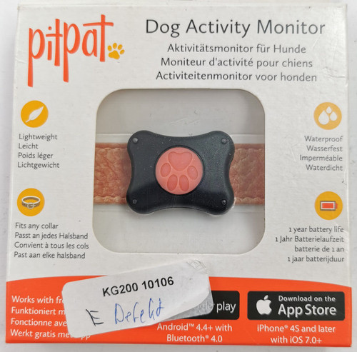 Pitpat dog activity - activity, monitor