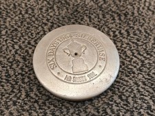 Tankdeckel Simson MZ Six Days 1964 Silbervase 85 mm