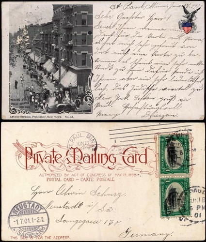 Postcard new york - new, city