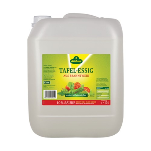 Liter kühne tafelessig - liter, aus