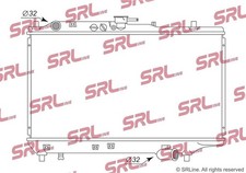 Wasserkühler für mazda 323 - für,