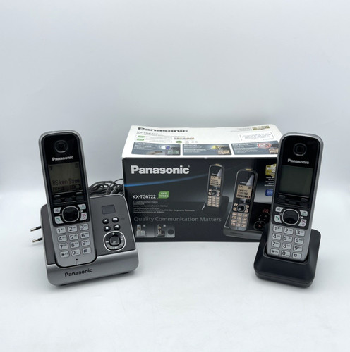Panasonic tg6722gb duo dect - panasonic,