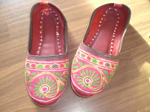 Rajasthan leder sandalen - leder,