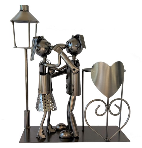 Flaschenhalter tanzpaar mit - flaschenhalter,