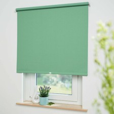 Verdunkelungsrollo versch. Farben Mittelzugrollo Schnapprollo Rollo Springrollo 