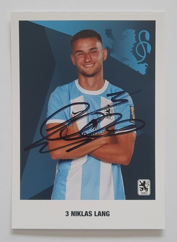 Niklas lang autogrammkarte - lang,