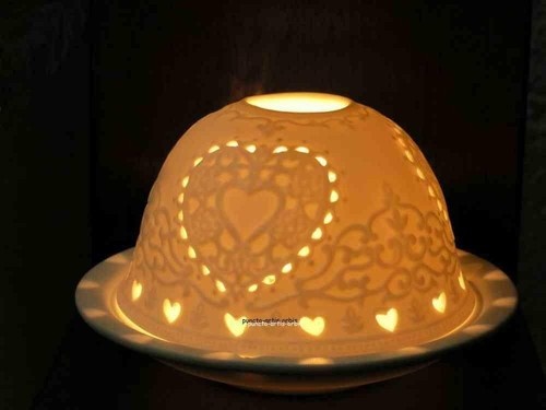Starlight windlicht porzellan - windlicht,