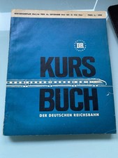 Kursbuch Deutsche Reichsbahn