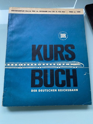 Kursbuch deutsche reichsbahn - kursbuch,