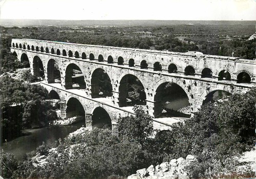 Pont gard römischer - -,