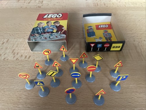 Lego 232 vintage 87 h0 - lego,