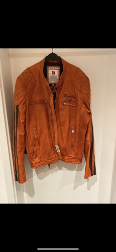 Redskins echtleder jacke - jacke, gr