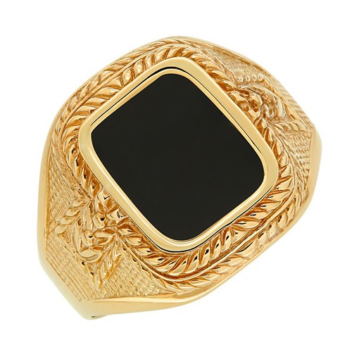 2041 herrenring aus - 2041, gold