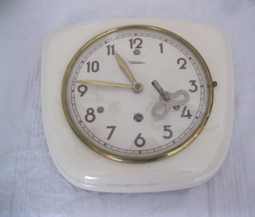 Alte küchenuhr diehl keramik - küchenuhr,