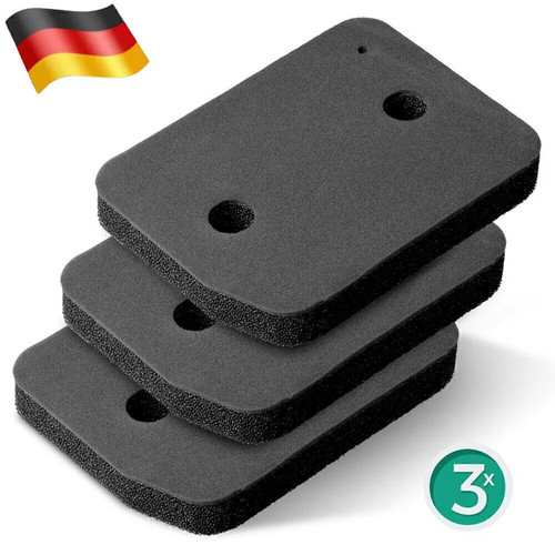 Schwammfilter sockelfilter - 6x,